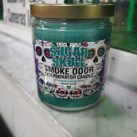 Smoke odor candle