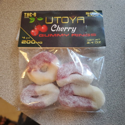 Utoya THC-O gummy rings