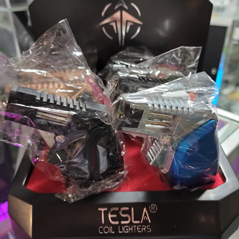 Tesla coil lighter torch
