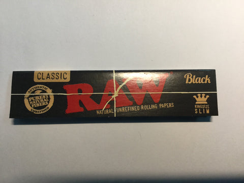 Raw Black classic Papers